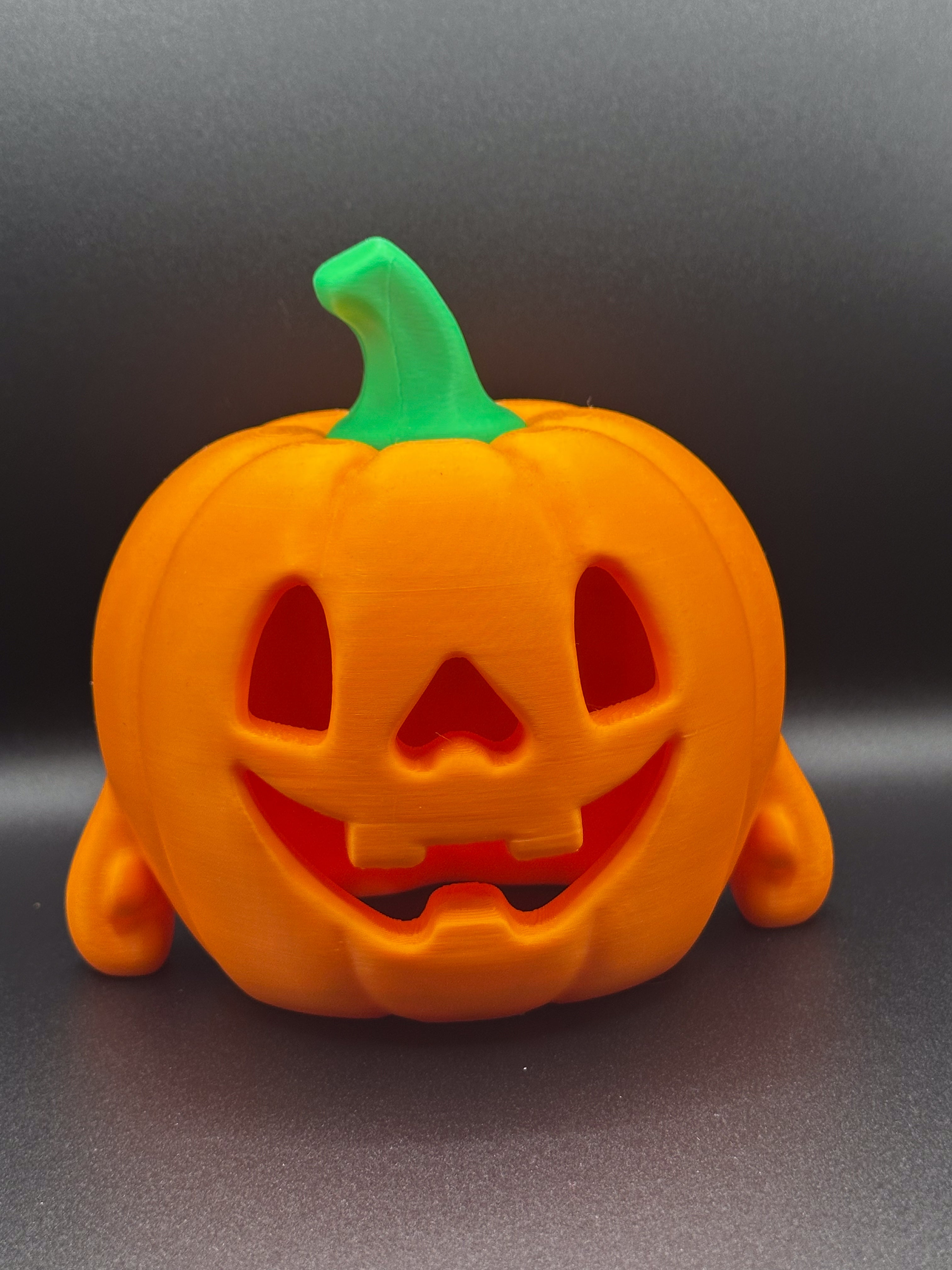 "Jack" Light-Up Pumpkin Decor