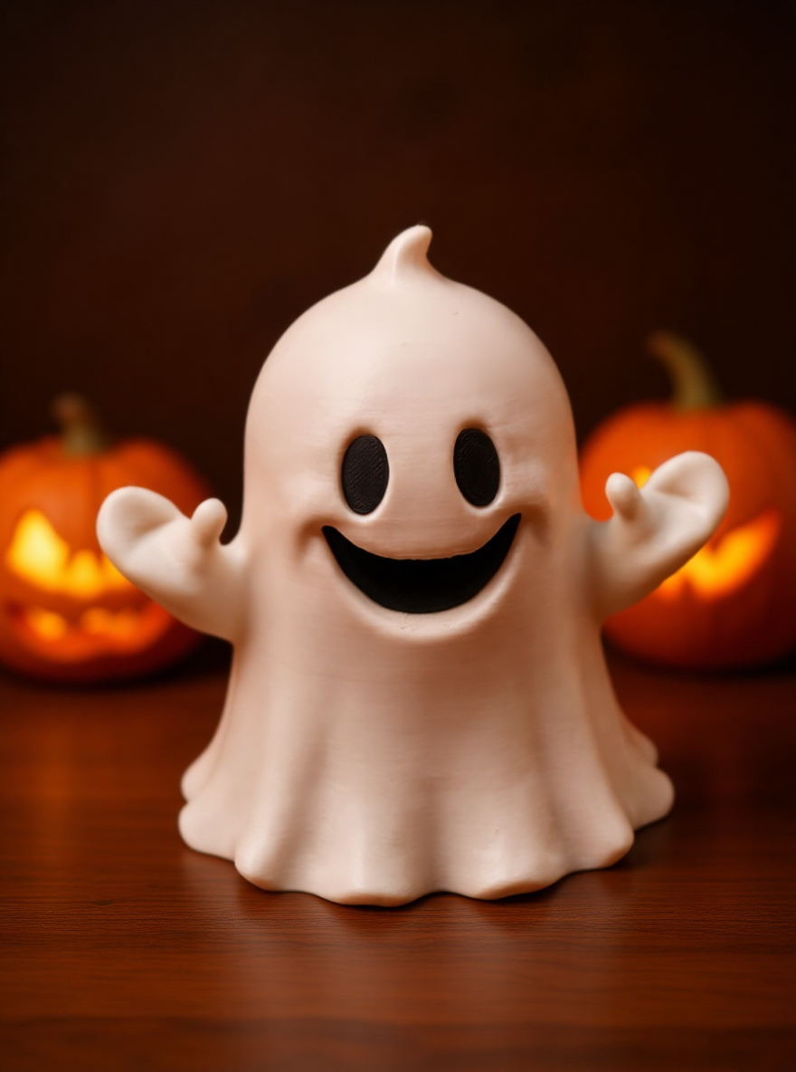 Boo – Friendly Light-Up Ghost Decor